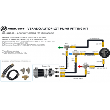 Autopilot Pump MKII fitting kit for Verado systems