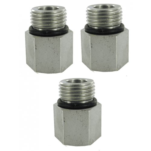 Autopilot fitting adaptor kit. 3 x ORB-5 to ¼